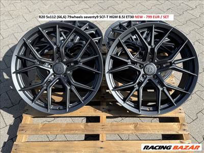 R20 5x112 (66,6) 79wheels seventy9 SCF-T HGM 8.5J ET30 új alufelnik