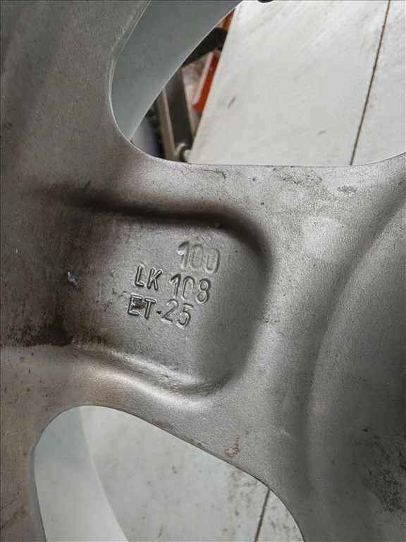 14" 4x100 4x108 kétszéles retro alufelni szett! 5. kép