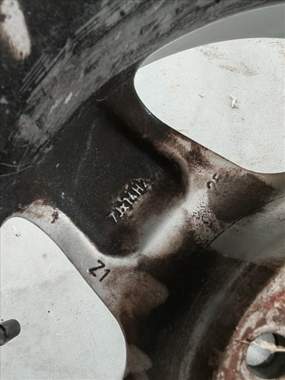 14" 4x100 4x108 kétszéles retro alufelni szett! 7. kép