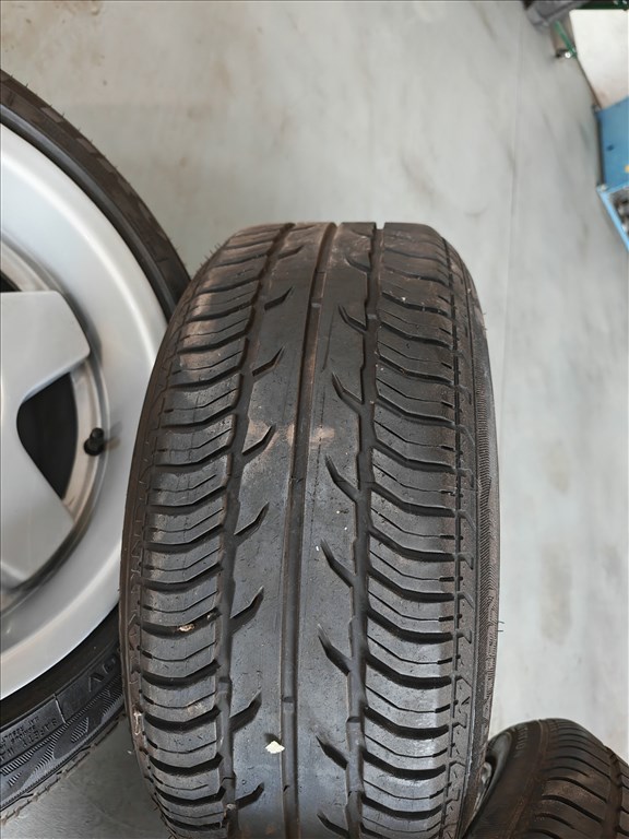 14" 4x100 4x108 kétszéles retro alufelni szett! 9. kép