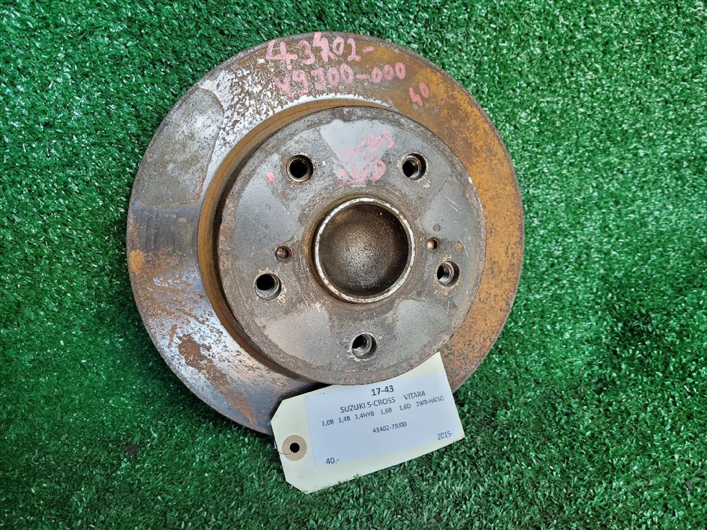 SUZUKI SX4 S-Cross II Hátsó Kerékagy (Pozíciófüggetlen) 4340279J00 1. kép