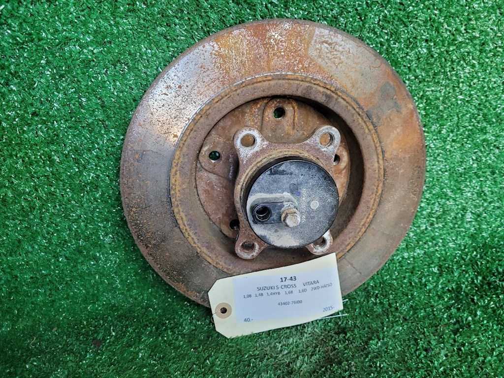 SUZUKI SX4 S-Cross II Hátsó Kerékagy (Pozíciófüggetlen) 4340279J00 3. kép