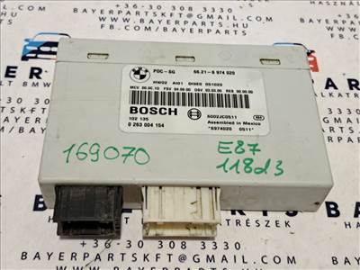BMW E90 E91 E87 X1 PDC tolatóradar vezérlő doboz modul controller egység