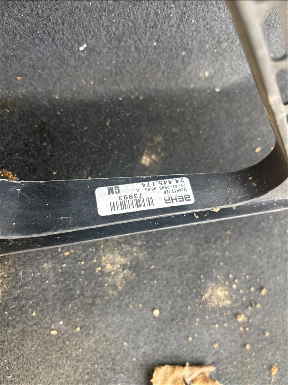 Opel Corsa C hűtőventilátor 24445174 / 13204570 2. kép