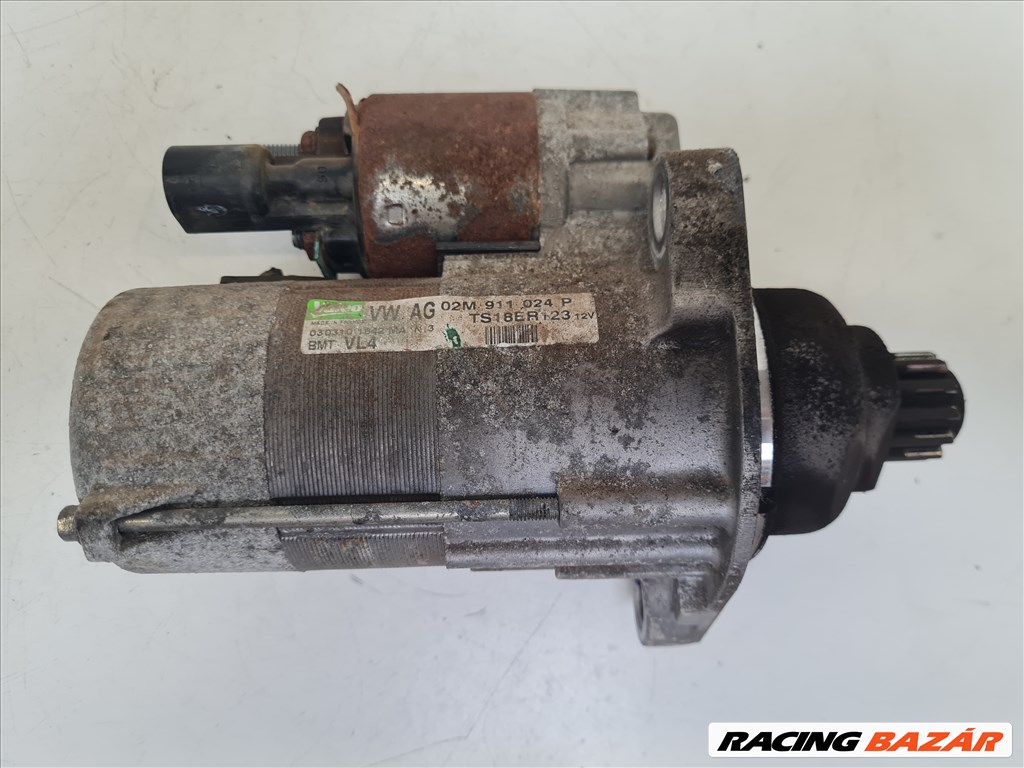 Volkswagen Golf VI 2.0 CR KXZ önindító (22761) 02m911024p 1. kép