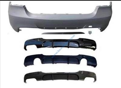 BMW E90 M-tech, M paket hátsó lökhárító 2005-2012 Diffúzorral o---o