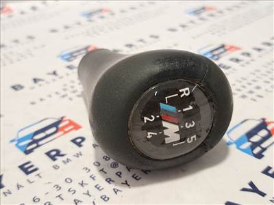 BMW E30 E32 E36 E34 E39 E46 E39 stb. fekete 5-ös M váltógomb váltókar - hibás