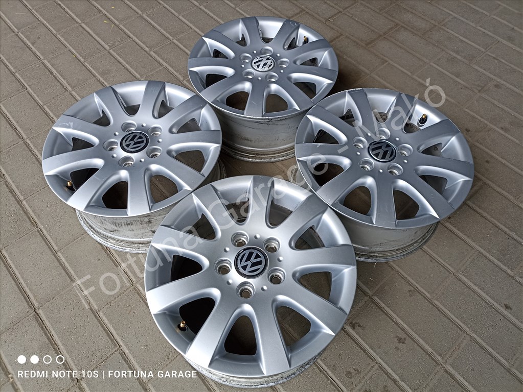 5x112 15" VW 'Misano' használt alufelni garnitúra (2) 2. kép