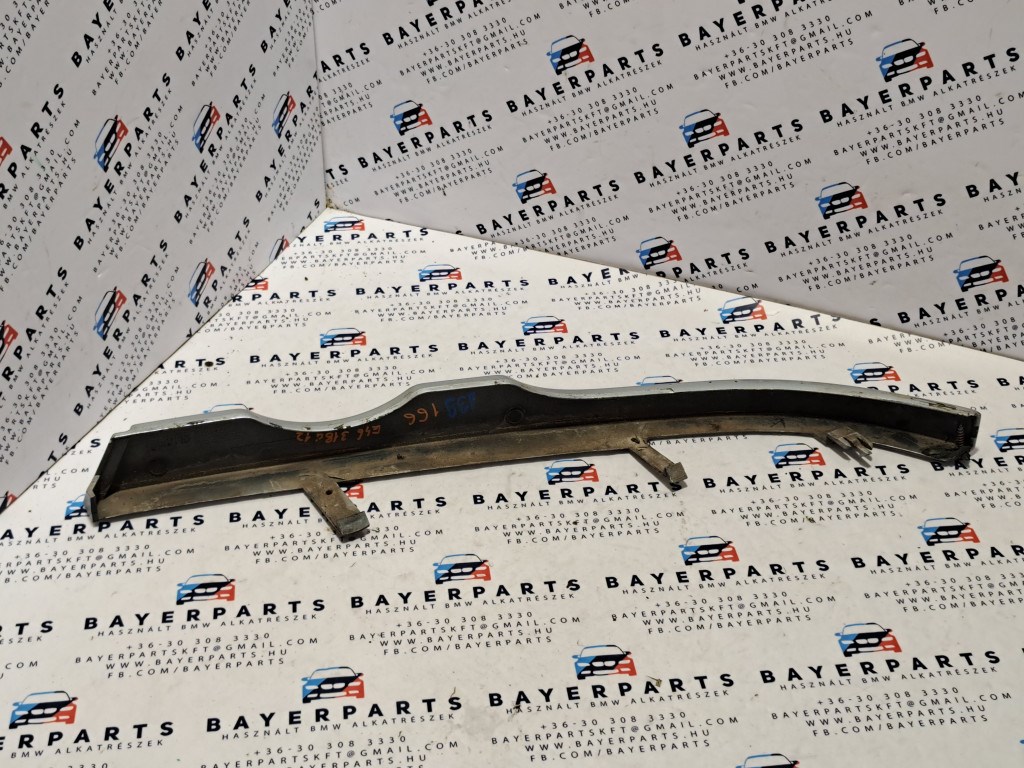 BMW E46 coupe cabrio ezüst szürke titansilber titansilver jobb bajuszléc - hiányos  4. kép
