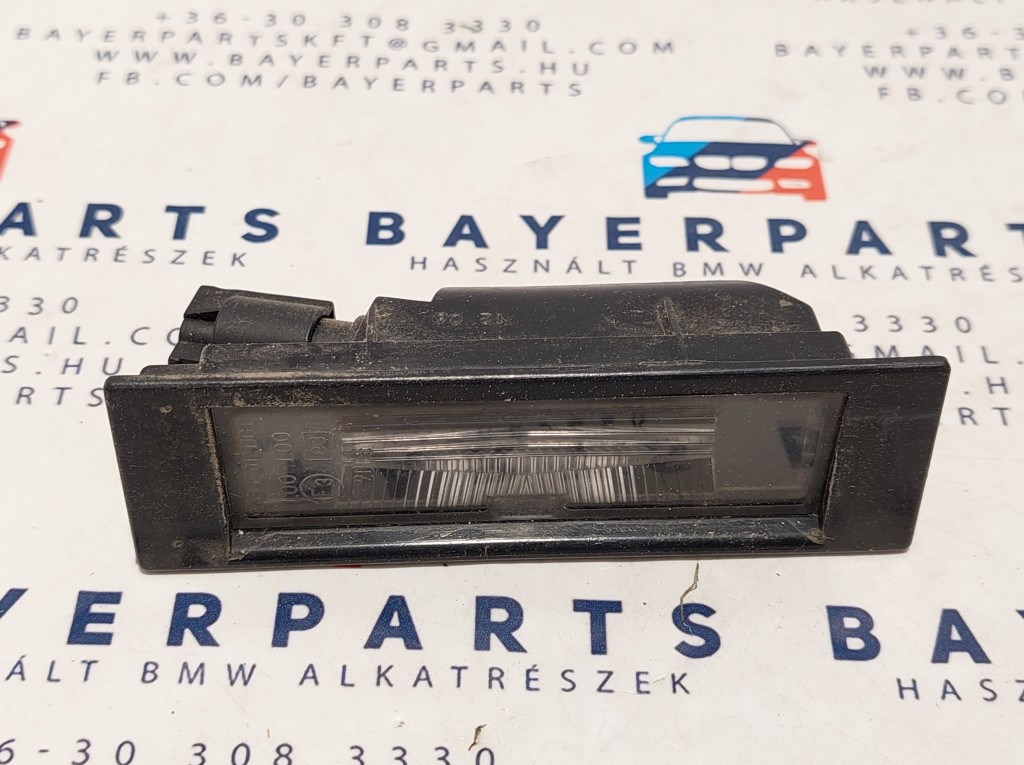 BMW E81 E87 E63 E64 E85 E86 rendszám tábla világítás  2. kép