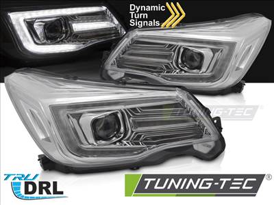 SUBARU FORESTER IV 13-18 Króm DRL TUBE LIGHT Első lámpa