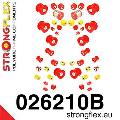 ELSŐ ÉS HÁTSÓ FELFÜGGESZTÉS STRONGFLEX SZILENT KÉSZLET Audi A6 C6 04-11 Quattro & Allroad