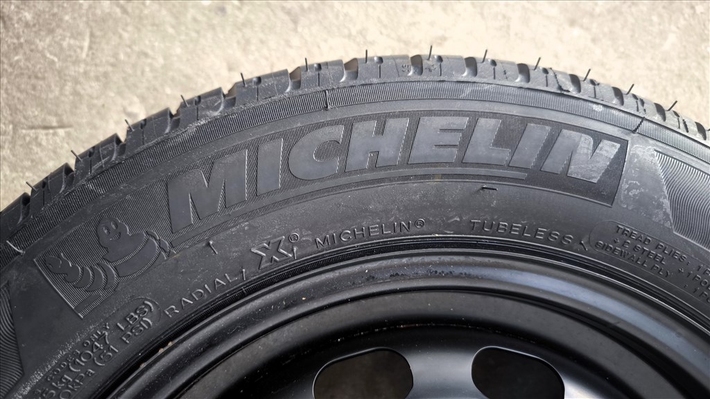  Ford 14"-os pótkerék Gyári ÚJ!  175/65R14 új Michelin nyári gumival szerelve  2. kép