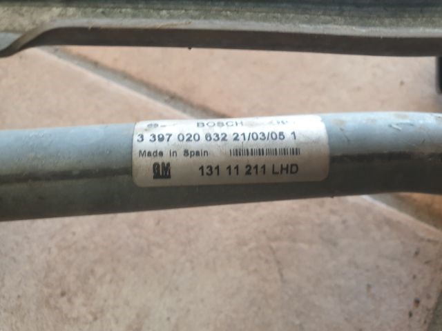 Opel Astra H Ablaktörlő szerkezet motorral 13111211 3. kép