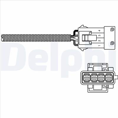 lambdaszonda DELPHI ES10797-12B1 for CITROËN, PEUGEOT, FIAT, LANCIA, …