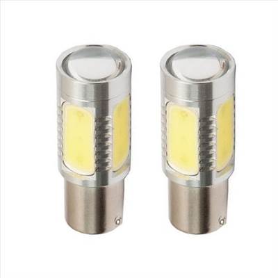 SMD-PL-6W-21W 2db BA15S 21W LED izzó fehér