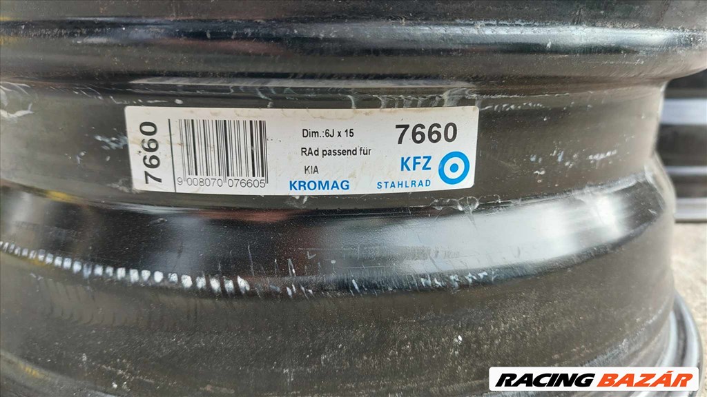 5x114,3 15" Kia Carrens 4db lemezfelni 6. kép