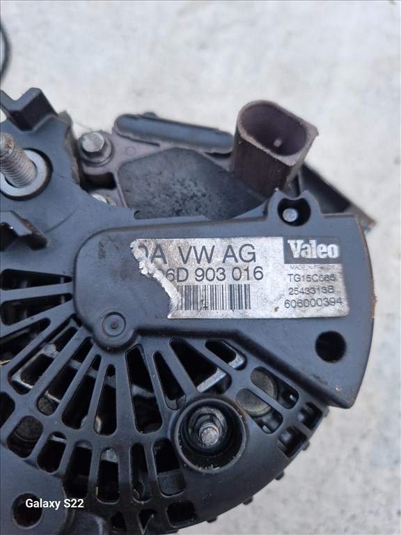 Audi A4 (B6/B7) generátor  06d903016 2. kép