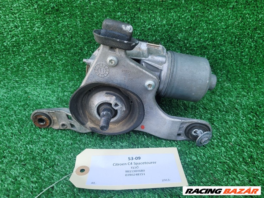 CITROËN C4 PICASSO Első Ablaktörlő Motor 9811384680 0390248151 2. kép