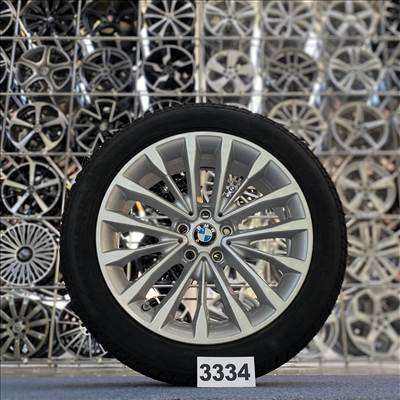 (3334)  BMW 18 gyári alufelni felni, 5x112, 245/45 R18 téli gumi, G30