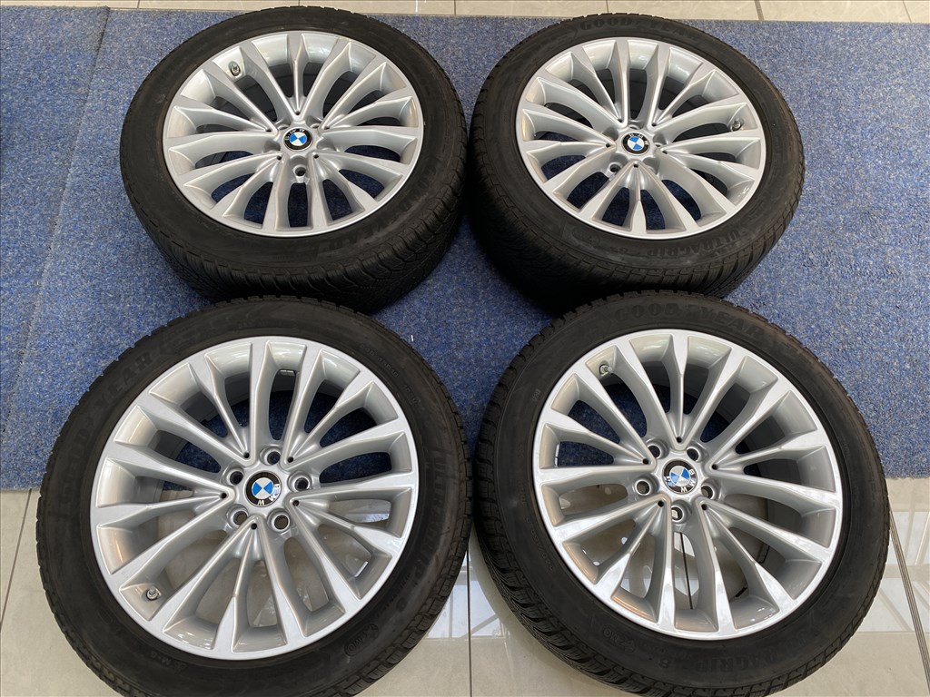 (3334)  BMW 18 gyári alufelni felni, 5x112, 245/45 R18 téli gumi, G30 4. kép