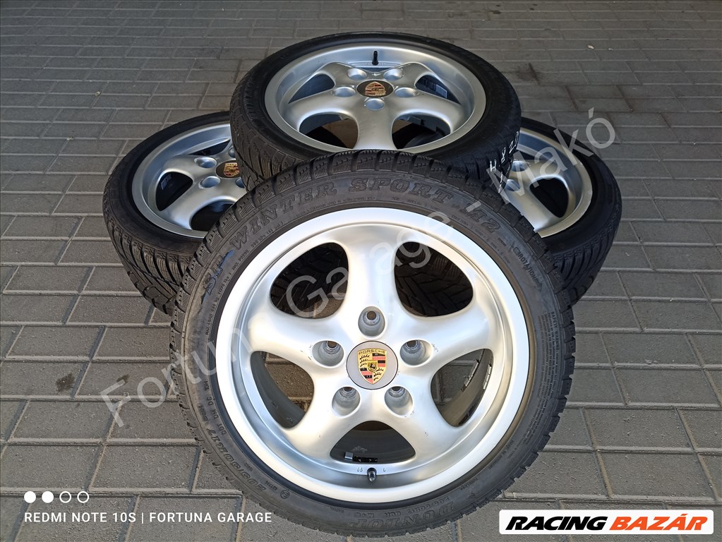 5x130 17" Porsche 911 933 Carrera téli kerékgarnitúra 1. kép