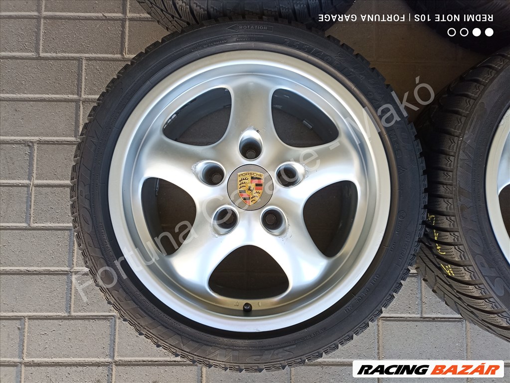 5x130 17" Porsche 911 933 Carrera téli kerékgarnitúra 7. kép