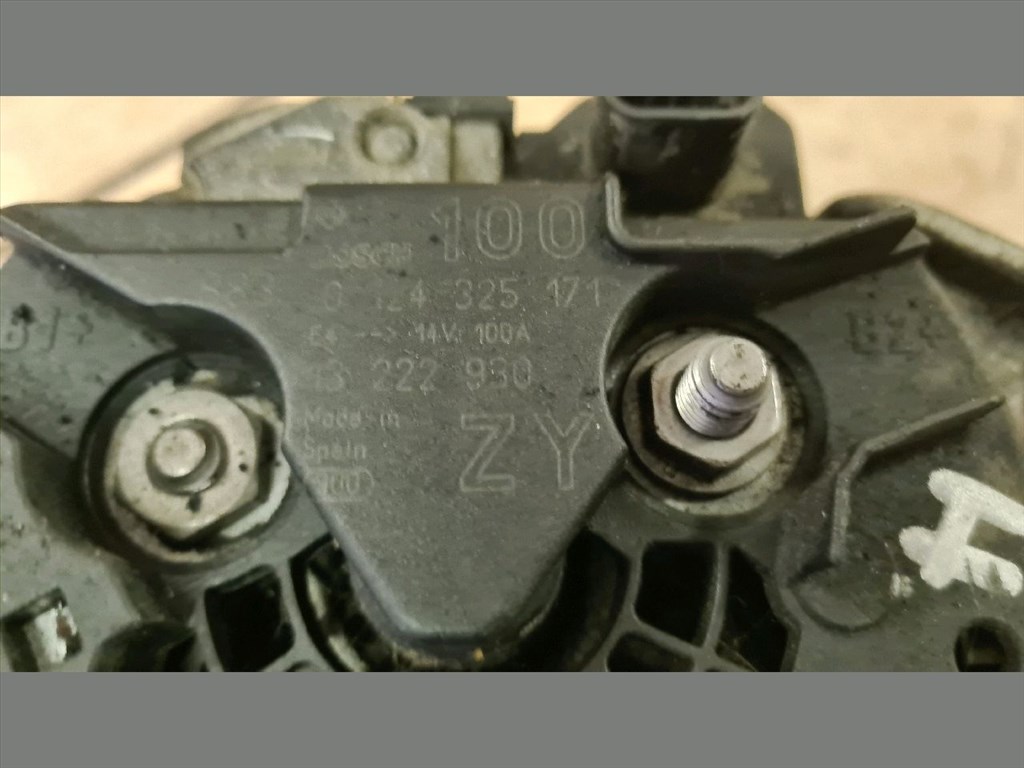 Opel Corsa D 1.2 Generátor Z14XEP Z12XEP ZY 13222930 3. kép