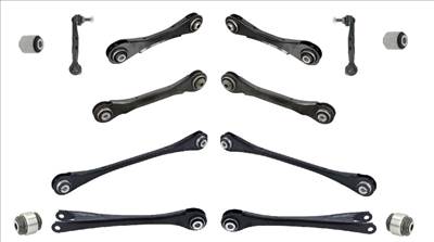 BMW 4es F32, F33, F36, F83 hátsó lengőkar szett HD (Erősített, 14db-os)