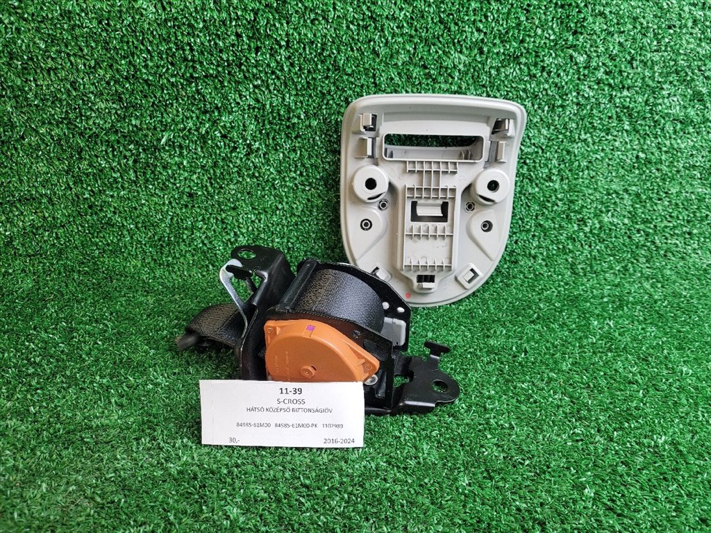 SUZUKI SX4 S-Cross II Hátsó középső Biztonsági Öv 8498561M00 8498561m00pk 2. kép