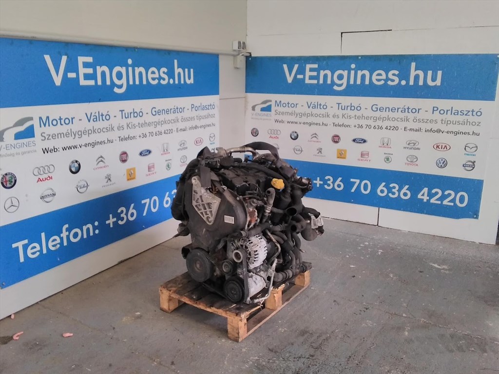 RENAULT SCENIC 1,9DCI, F9QP872 bontott motor  2. kép