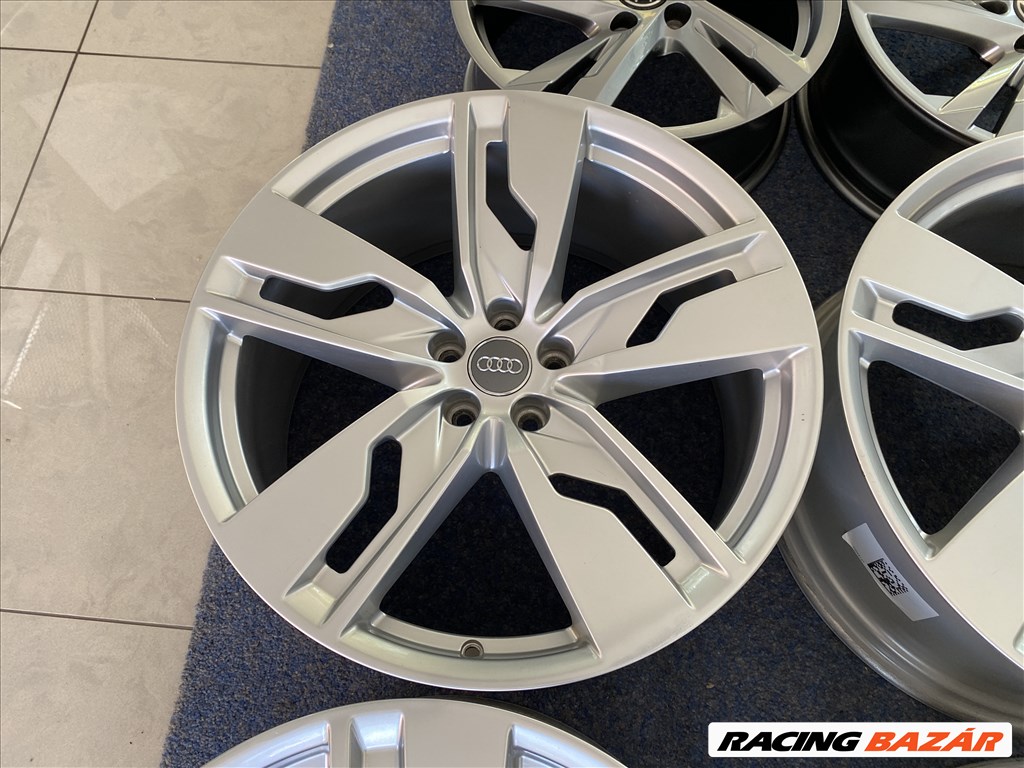 (3709)  Audi 21 gyári alufelni felni, 5x112, Q7 Q8 7. kép