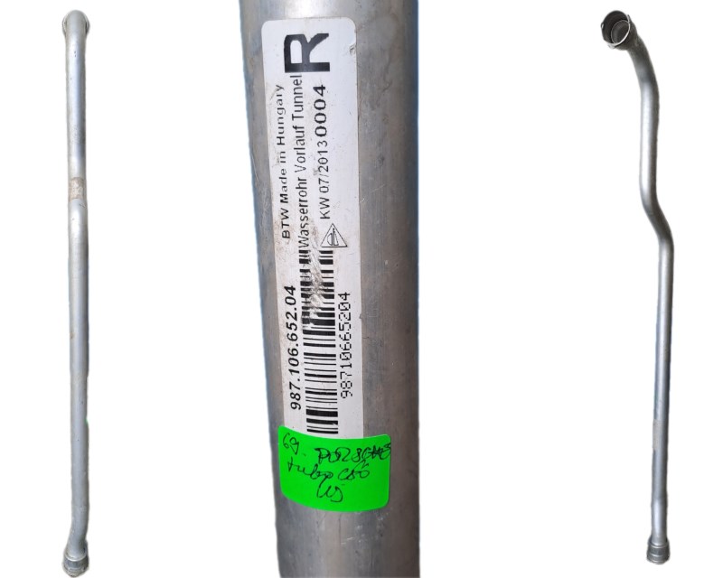 Porsche Cayman, Porsche Boxster turbó cső  98710665204 5. kép