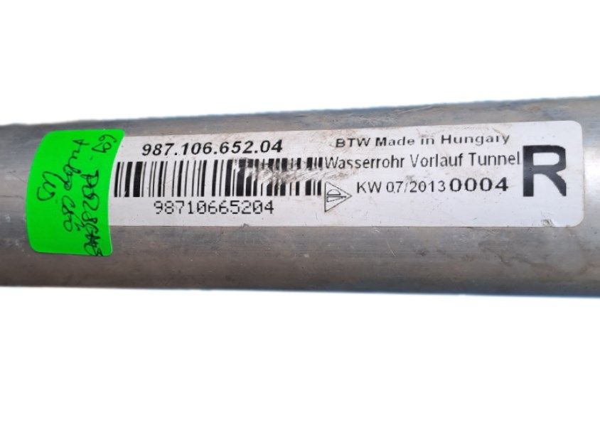 Porsche Cayman, Porsche Boxster turbó cső  98710665204 4. kép