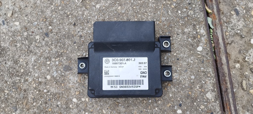 Volkswagen Passat B6, B7 elektromos kézifék vezérlő 3c0907801j 1. kép