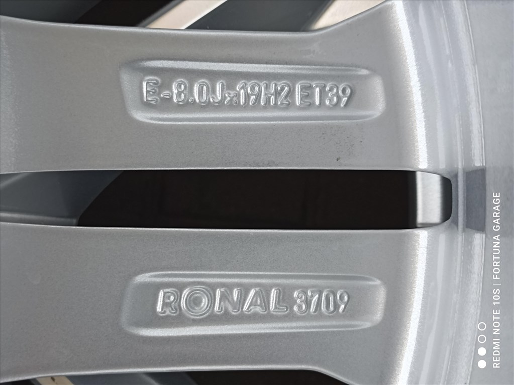 5x112 19" Audi Q5 (80A) használt alufelni garnitúra 7. kép