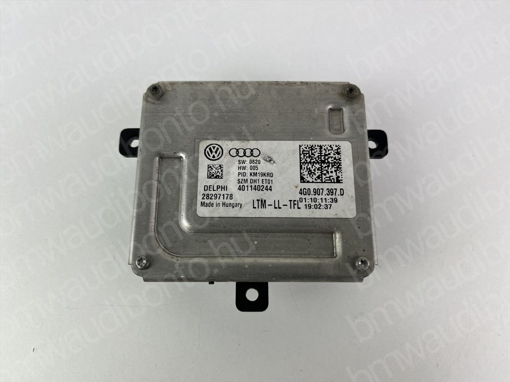 AUDI A6 C7 (4G2, 4GC) Fényszóró Elektronika (4G0907397D) 1. kép
