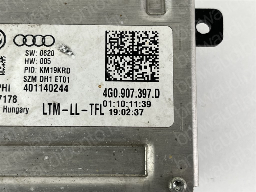 AUDI A6 C7 (4G2, 4GC) Fényszóró Elektronika (4G0907397D) 2. kép