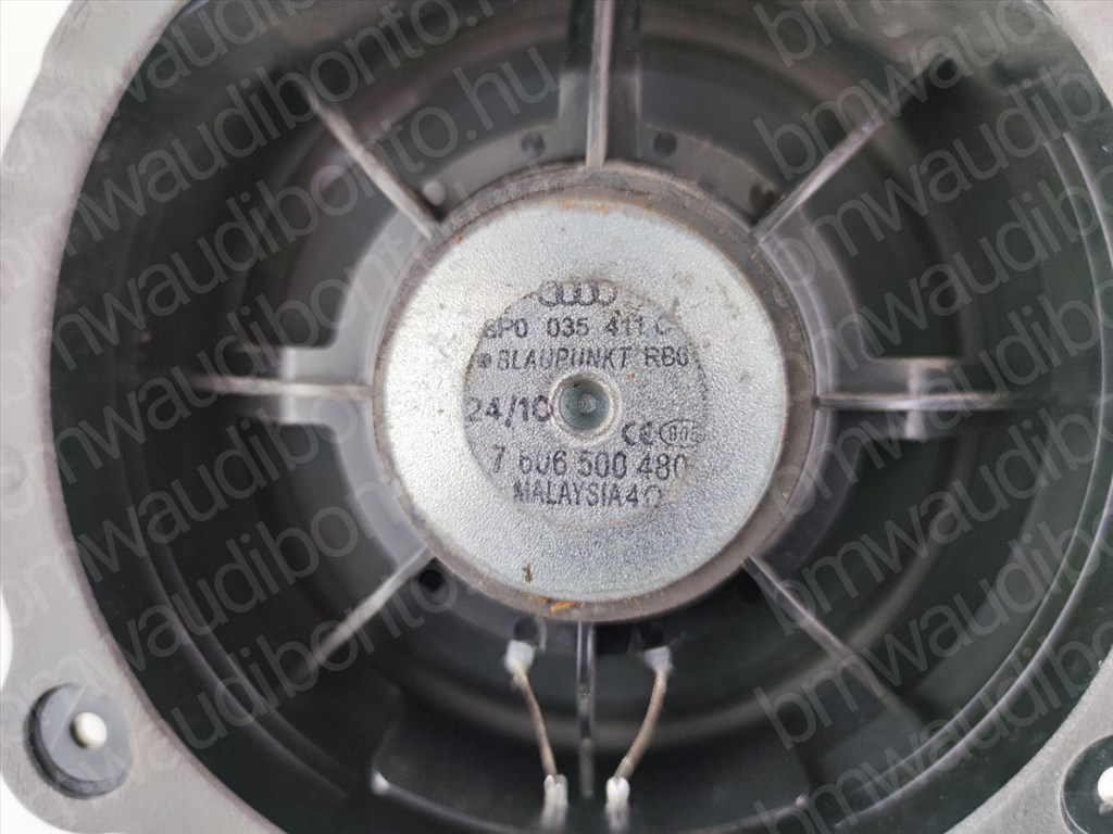 AUDI A3 Sportback (8PA) Első ajtó hangszóró (pozíciófüggetlen) (8P0035411C) 2. kép