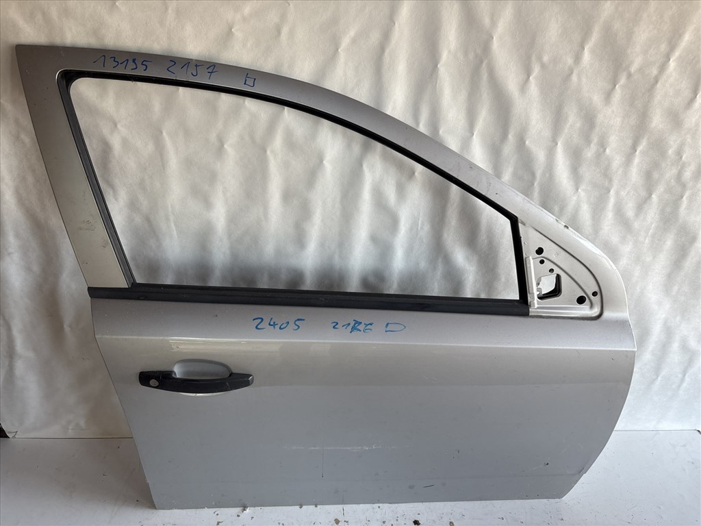 13195 Opel Astra H Jobb első Ajtó Ezüst  Z157 1. kép