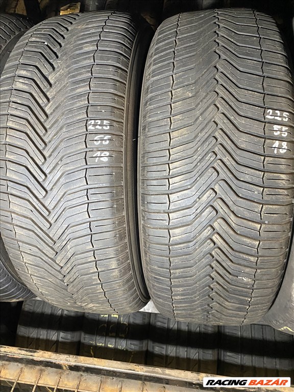  225/55 R18 Michelin Cross climate 102V l 6mm l 2db l DOT2319 1. kép