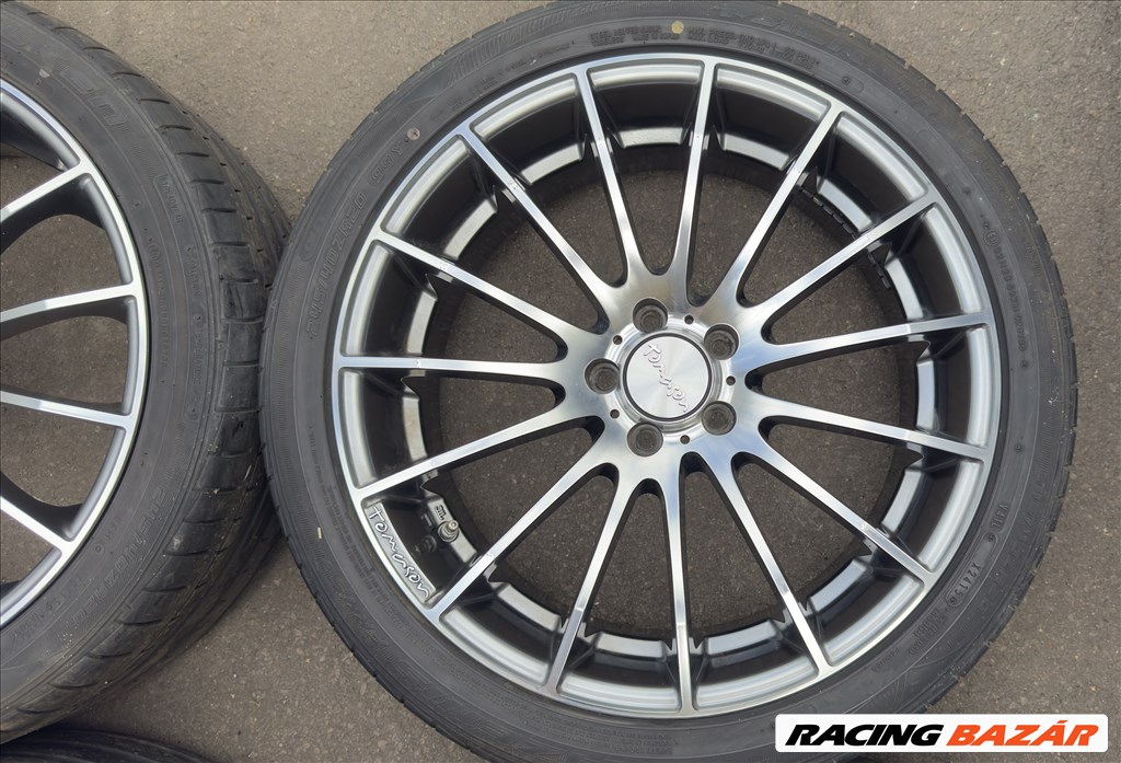 Tomason Tn9 10x20 5x112 ET35 Hyperblack Diamond Polished 4. kép