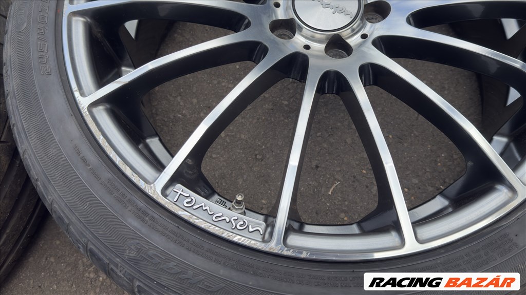 Tomason Tn9 10x20 5x112 ET35 Hyperblack Diamond Polished 7. kép