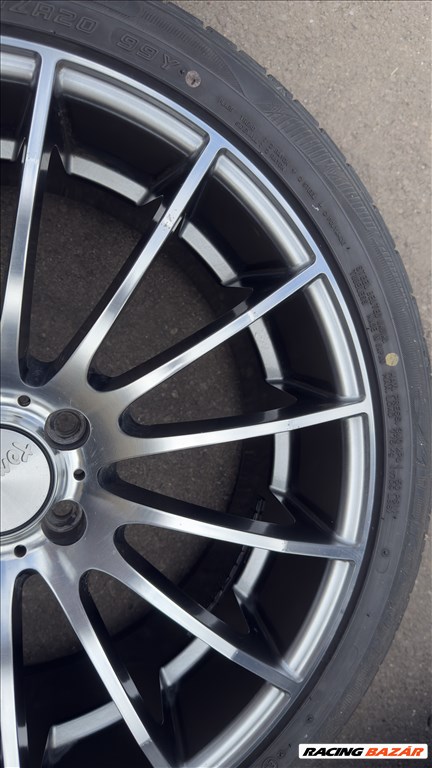 Tomason Tn9 10x20 5x112 ET35 Hyperblack Diamond Polished 8. kép