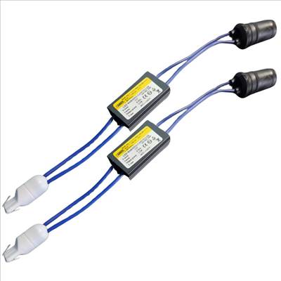 W5W T10 LED izzóhoz 3,2W 12V CANBUS Control hibakód törlő előtét mű ellenállás műterhelés hibatörlő 2db-os készlet✔️