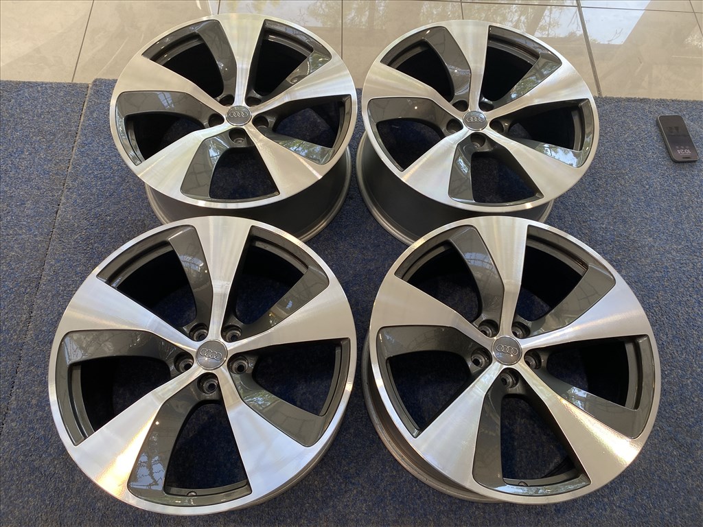 (3737)  Audi 21 gyári alufelni felni, 5x112, Q7 4. kép