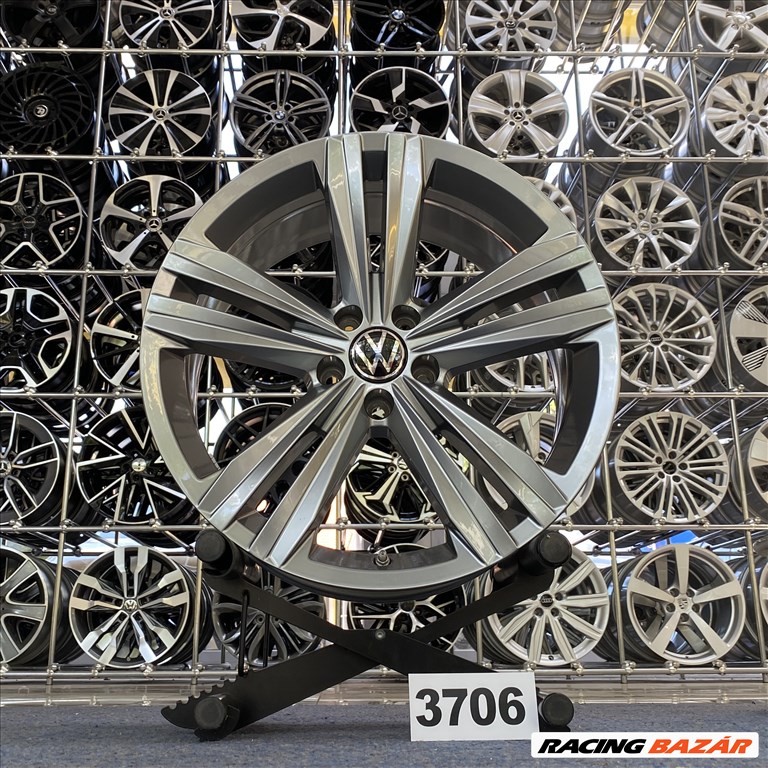 (3706)  Volkswagen 19 gyári alufelni felni, 5x112, Tiguan 1. kép