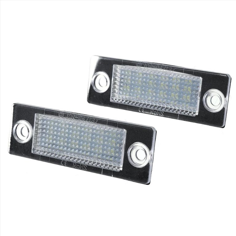 Skoda Enyaq iV Kamiq Karoq Kodiaq Rapid Yeti Superb Octavia Fabia Scala VW Volkswagen Touran LED rendszám, rendszámtábla világítás - LEDes ✔️ 5N0943021B 2. kép