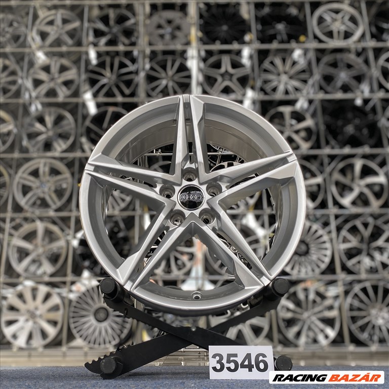 Audi 18 gyári alufelni felni, 5x112, A6 A4 (3546) 1. kép