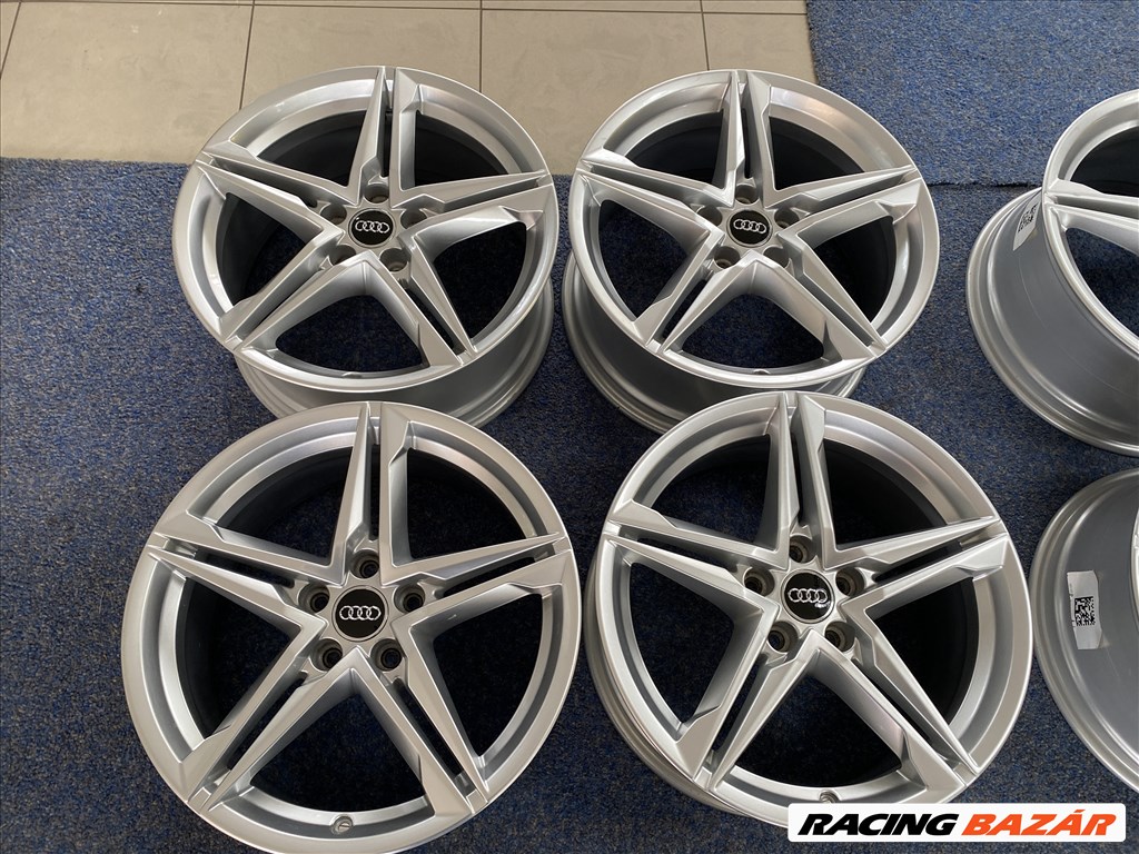 Audi 18 gyári alufelni felni, 5x112, A6 A4 (3546) 3. kép